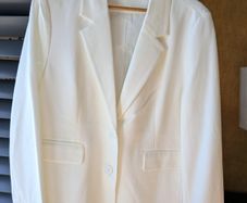 Kenneth Cole white jacket