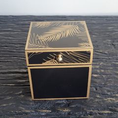 Wood box decor