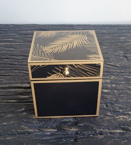 Wood box decor
