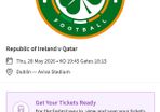 Ireland V Qatar
