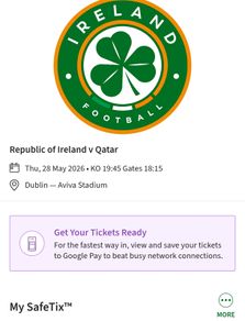 Ireland V Qatar