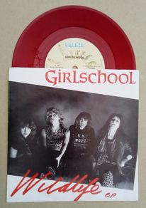 Girlschool Wildlife red vinyl EP Metal