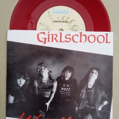 Girlschool Wildlife red vinyl EP Metal