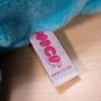 Nici Bud Belly Hippo Large 33cm 13" Lying Down Hot Pink Heart Soft Toy Vintage Image 9