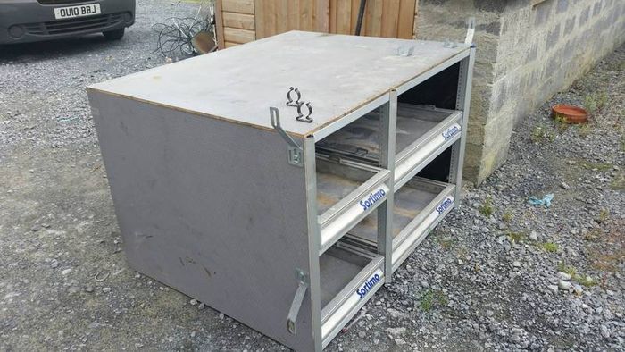 Sortimo draw unit for van