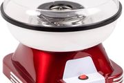 Candy Floss Maker | Retro Cotton Candy Machine | Suitable for Sugar or Candies | Including Candlyfloss Sticks | 500W Red/White (FREE POSTAGE)