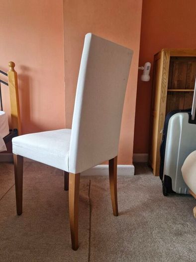 cream chair
