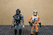 Star Wars X-Wing Rogue Squadron 2-Pack MOC Baron Fel Hobbie Klivian