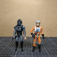 Star Wars X-Wing Rogue Squadron 2-Pack MOC Baron Fel Hobbie Klivian
