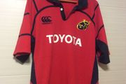 Munster Jersey. Season 2005/2007. Official Canterbury Mens Munster Home Rugby Jersey. Authentic Original From 2005. Not A Modern Day Remake.