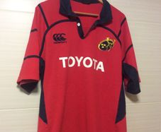 Munster Jersey. Season 2005/2007. Official Canterbury Mens Munster Home Rugby Jersey. Authentic Original From 2005. Not A Modern Day Remake.