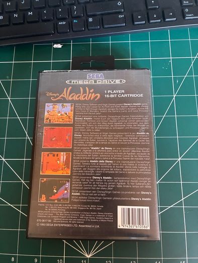 Aladdin Sega Megadrive
