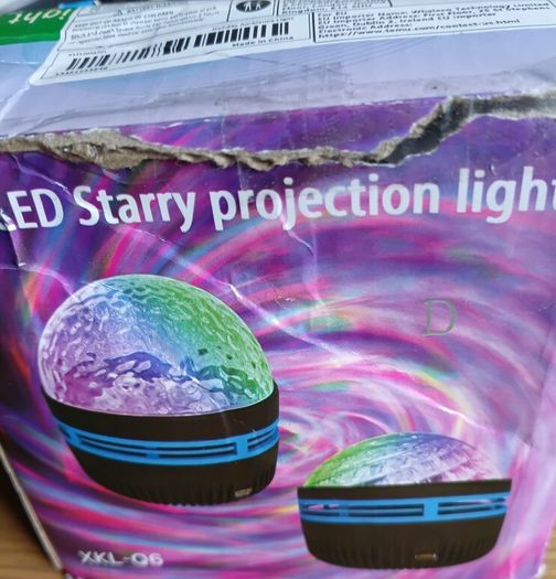 Child's Karaoke Machine &LED Light