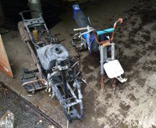 Pit Bike And Scramblers For Breaking
