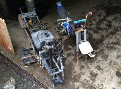 Pit Bike And Scramblers For Breaking