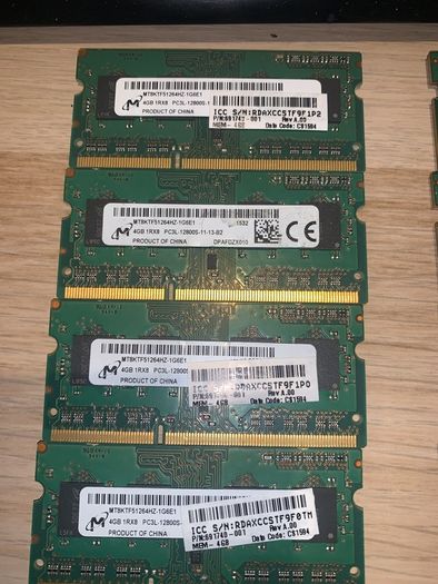 laptop ram 4gb ddr3 ddr4