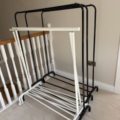 5 x Clothes Rails