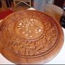 Mid Century indian hardwood and inlay elephant plant stand Image 6