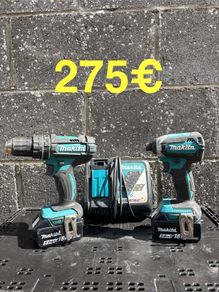 Makita Drill/ Impact/ Battery, Charger