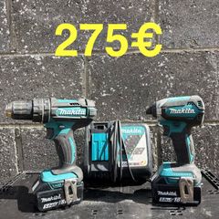 Makita Drill/ Impact/ Battery, Charger