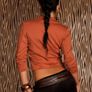 blazer size sm m rusty colour or brown Image 3