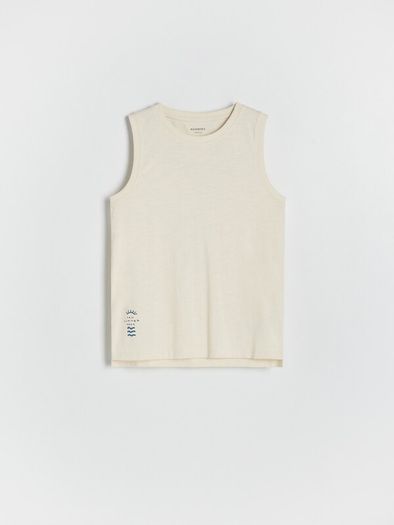 boy Sleeveless T-shirt Fabric I: 100% COTTON