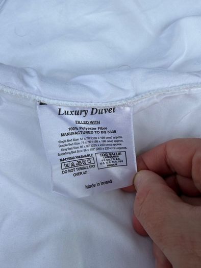 3 pillows and single duvet, free for collection