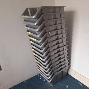 Stackable storage bins