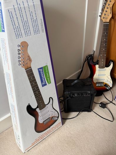 Burswood 31" Kids Electric Guitar and 10W Amp (With Boxes)