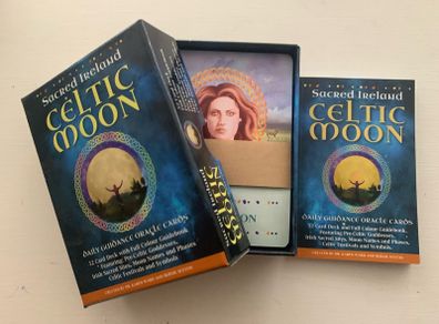 Sacred Ireland Celtic Moon Oracle Card Deck
