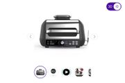 NINJA Foodi Max Pro AG651UK 7 in 1 Health Grill and Air Fryer