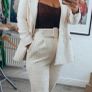 zara brown corset top Image 2