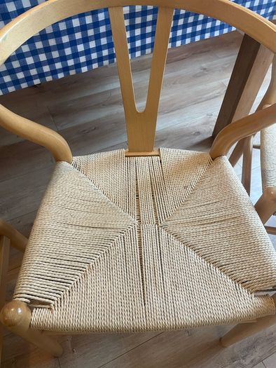 wishbone dining chairs