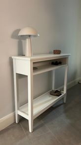 Wood console/ hall table.