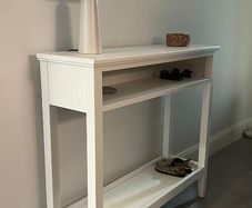 Wood console/ hall table.