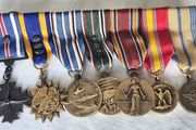 WW2 US Air Force Mini Medal Group