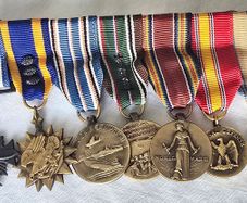 WW2 US Air Force Mini Medal Group