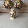 Pair Indian Tree Handpainted Vases HJ Wood Staffordshire Image 2