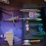 star wars mixture off micro machines figures and mini Bespin play set Image 5