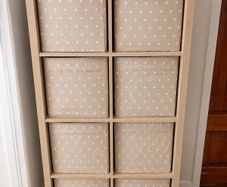 kallax unit & 8 boxes