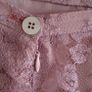 IN VOGUE mauve lace overlay skirt Sz 12 (Fit 10-12UK) Image 5