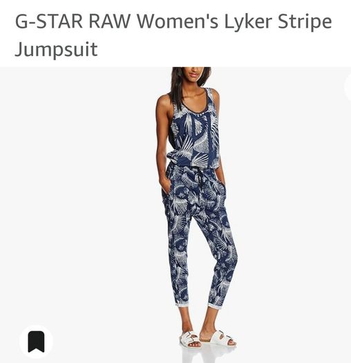 New No Tags G star RAW Jumpsuit Size XS or 10/12