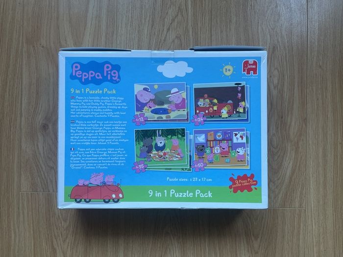 Peppa Pig 9 in one 1 puzzle pack