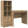 Desk with Drawer 2 pcs Artisan Oak Image 3