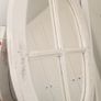 Scandinavian Solid Wood Oval Mirror Image 3