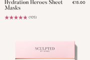 Sculpted by Aimee Hydration Heroes 3 pack Sheet Masks.