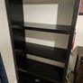 Large black shelfing unit Image 2