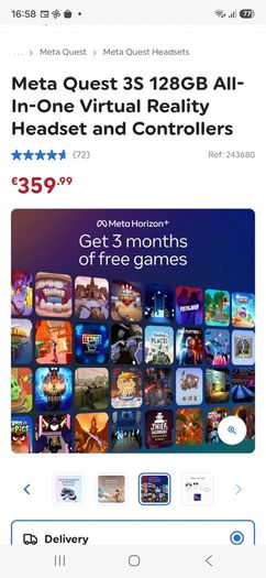 Meta Quest 3s 128GB