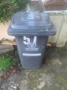 Wheelie Bin Black