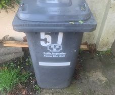 Wheelie Bin Black